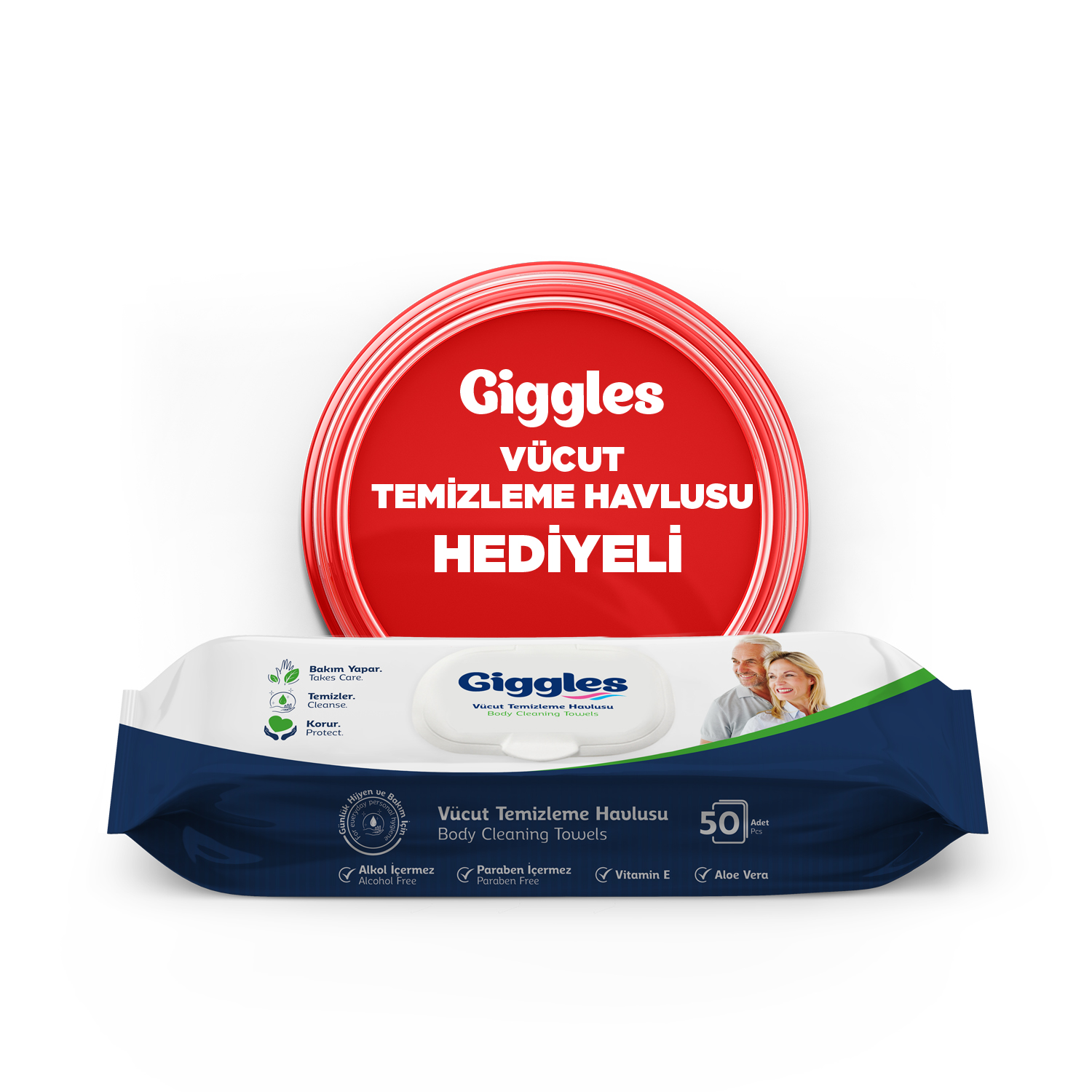 Giggles Yetişkin Emici Külot Medium 9'lu 1 Paket 9 Adet
